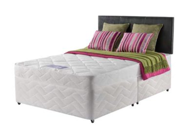 Layezee Essentials Calm Microquilt Double Divan Bed Layezee Essentials Calm Microquilt Double Divan Bed